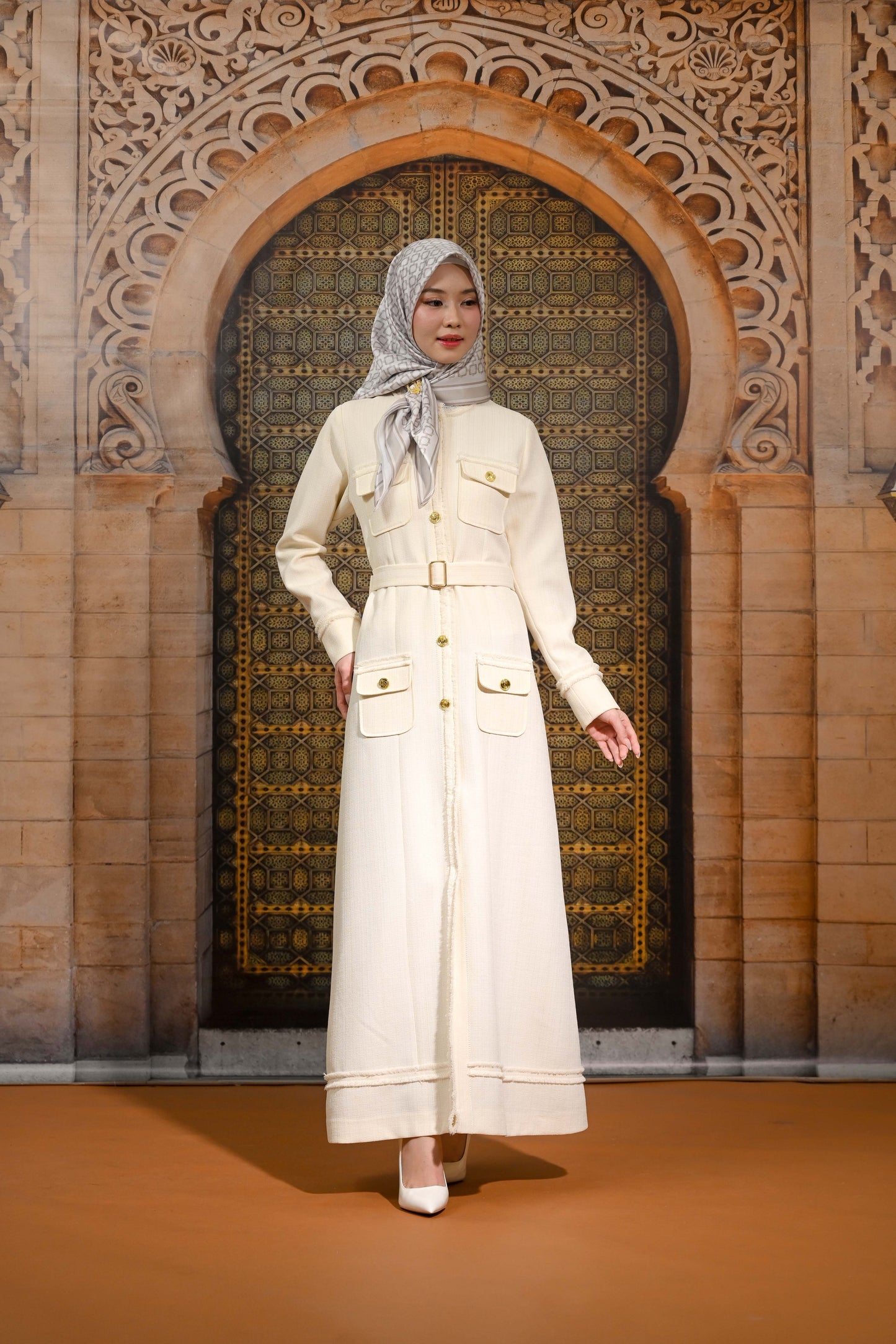 Chateau Coat Long Dress