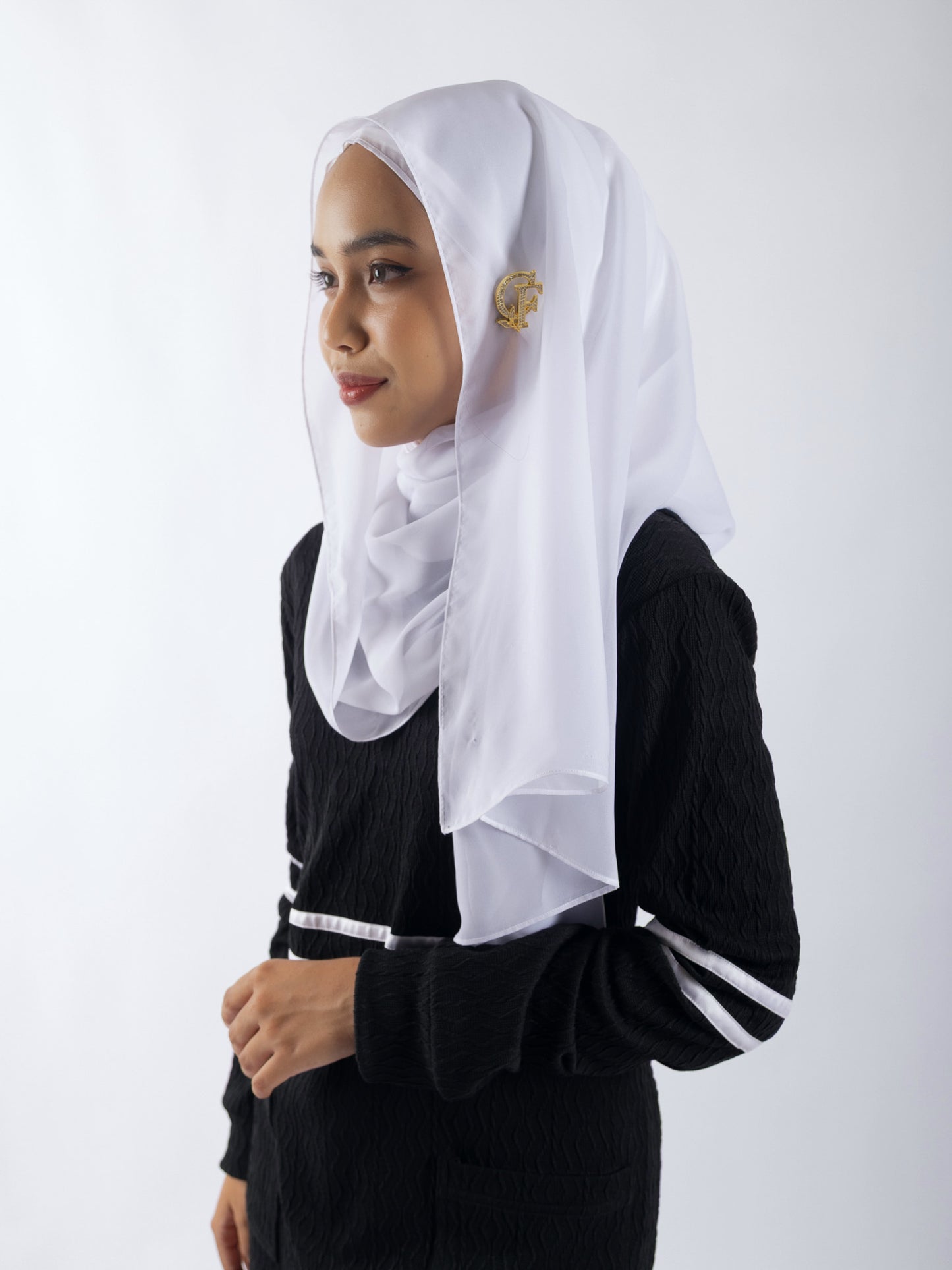Cuzzie Airy Voile Plain Scarf