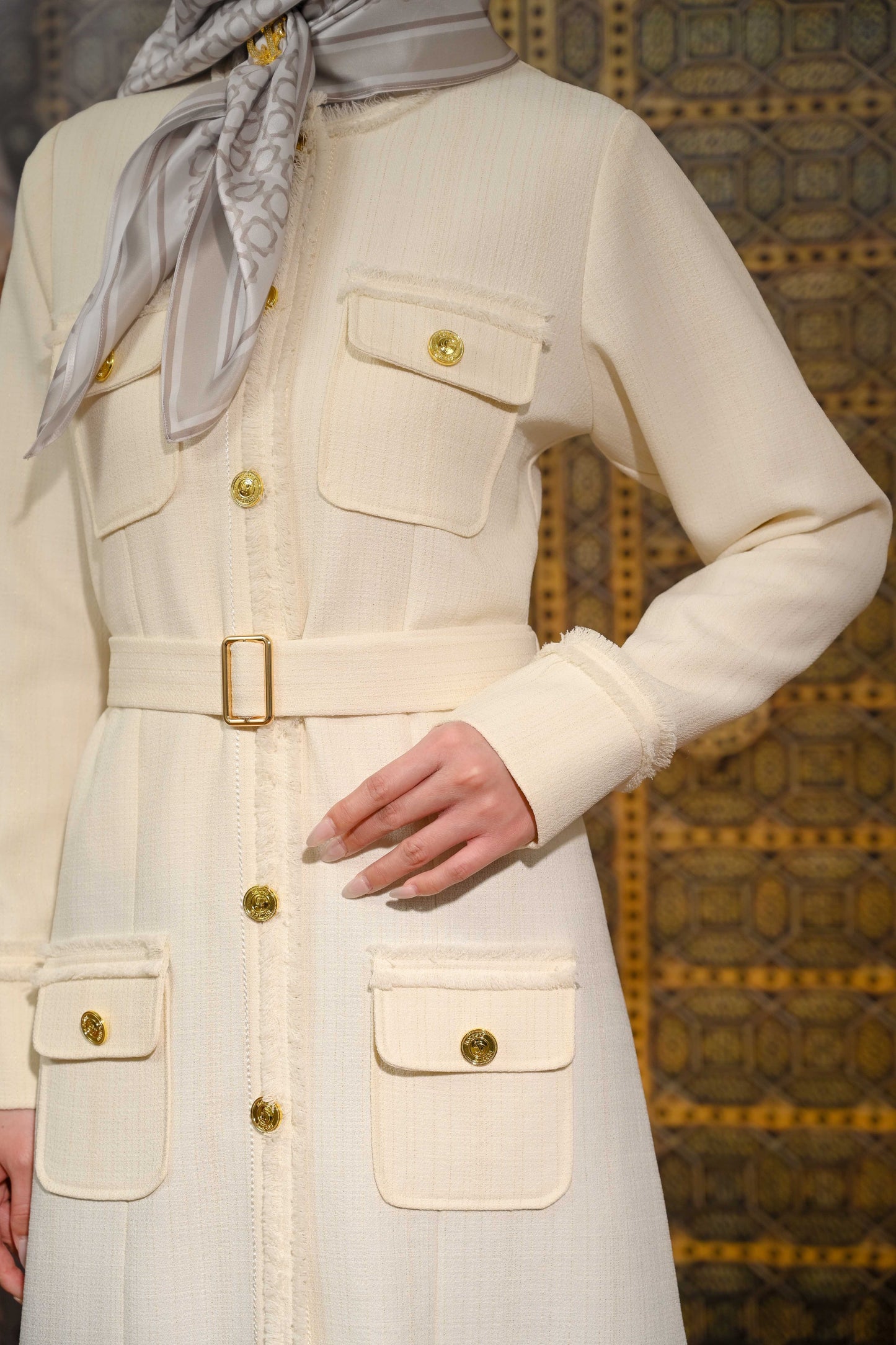 Chateau Coat Long Dress